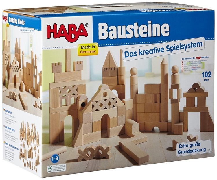 Produktbild: Basisbausteine natur, Set gro&szlig;