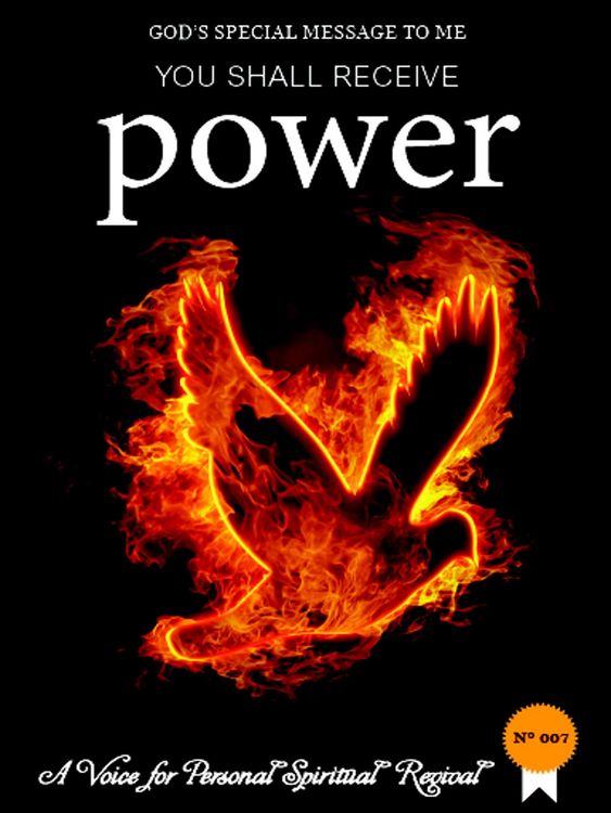 Produktbild: You Shall Receive Power (A voice for personal spiritual revival, #2)