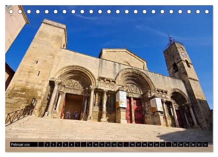 Produktbild: Camargue - Im Land der wei&szlig;en Pferde und schwarzen Stiere (Tischkalender 2026 DIN A5 quer), CALVENDO Monatskalender