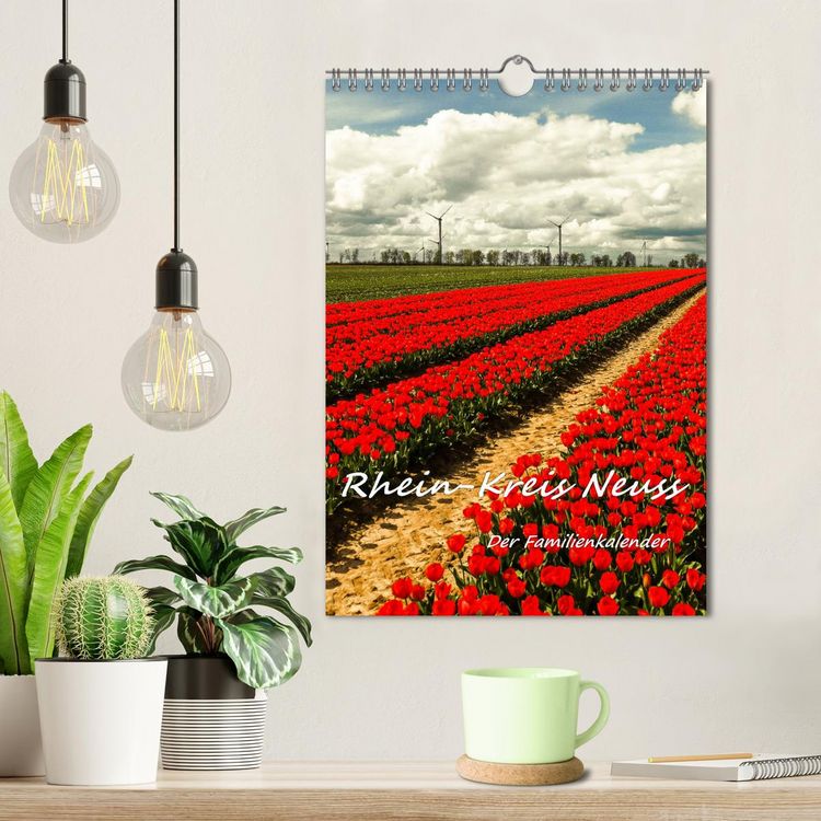 Produktbild: Rhein-Kreis Neuss - Der Familienkalender (Wandkalender 2026 DIN A4 hoch), CALVENDO Monatskalender