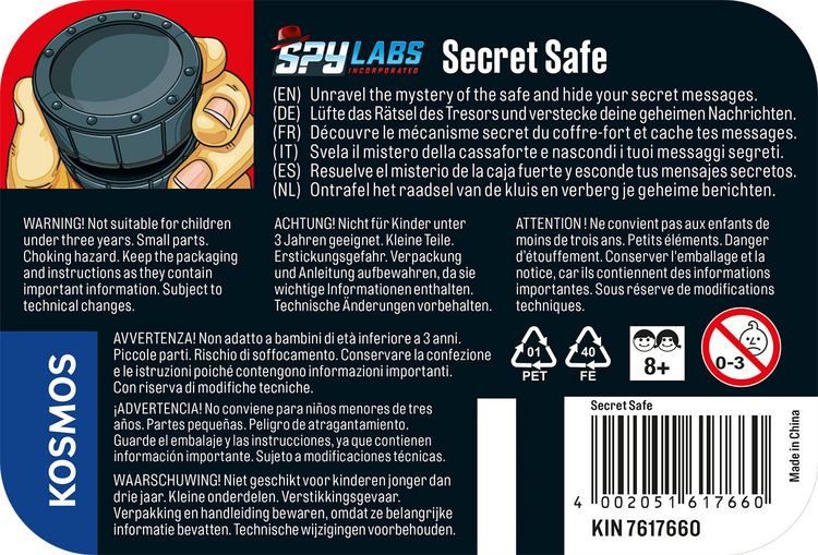 Produktbild: Spy Labs Secret Safe INT