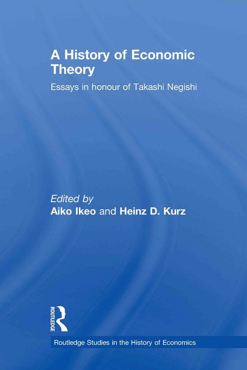 Produktbild: A History of Economic Theory
