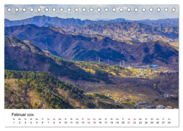Produktbild: Traumhaftes China (Tischkalender 2026 DIN A5 quer), CALVENDO Monatskalender