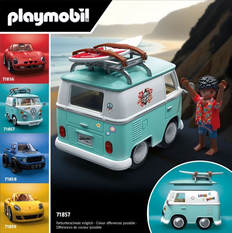 Produktbild: PLAYMOBIL 71857 PLAYMOBIL X Volkswagen T1 Camper