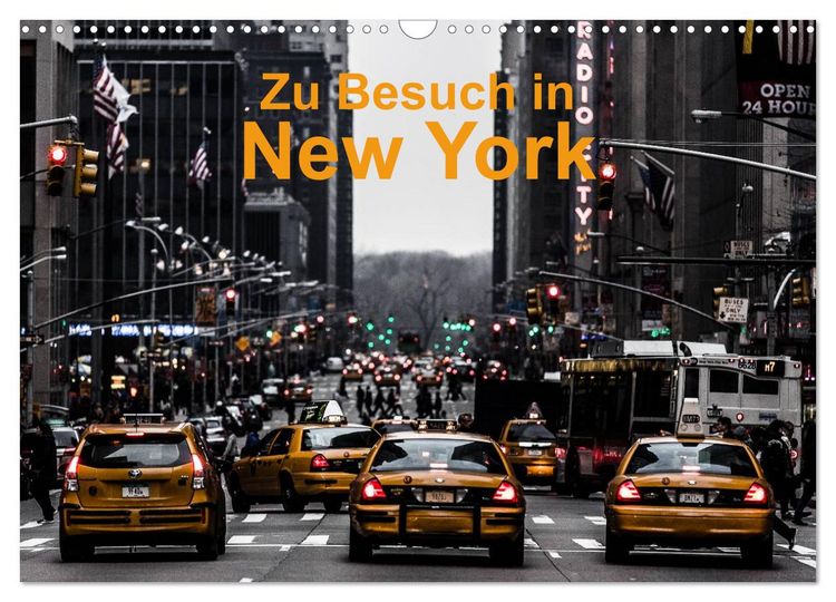 Produktbild: Zu Besuch in New York (Wandkalender 2026 DIN A3 quer), CALVENDO Monatskalender