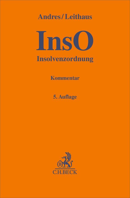 Produktbild: Insolvenzordnung (InsO)