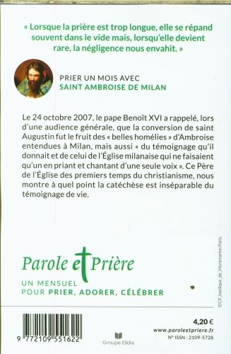 Produktbild: Parole et pri&egrave;re: No 162