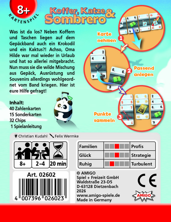 Produktbild: Koffer, Katze & Sombrero