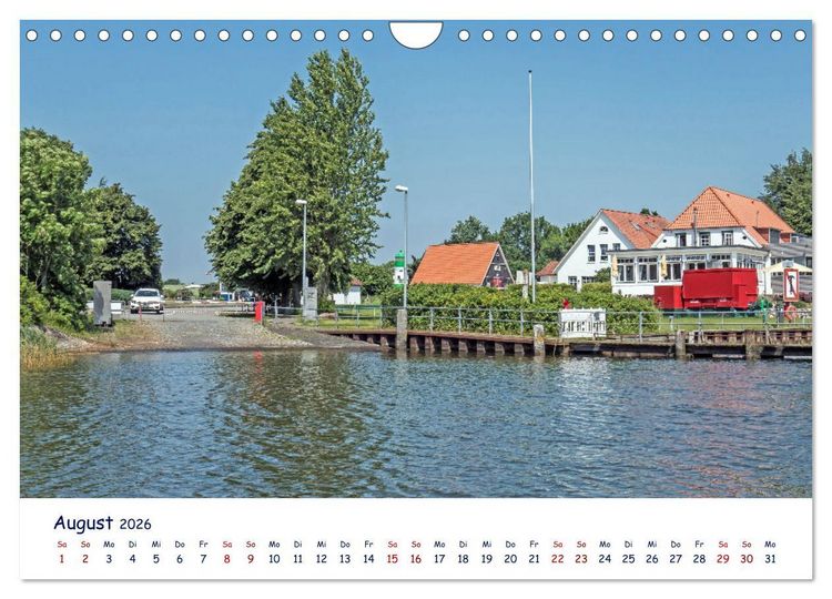 Produktbild: Maritime Schlei (Wandkalender 2026 DIN A4 quer), CALVENDO Monatskalender
