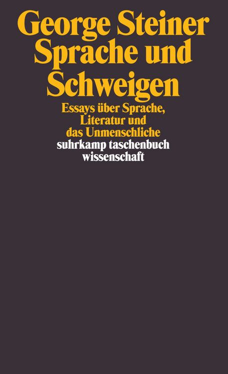 Produktbild: Sprache und Schweigen