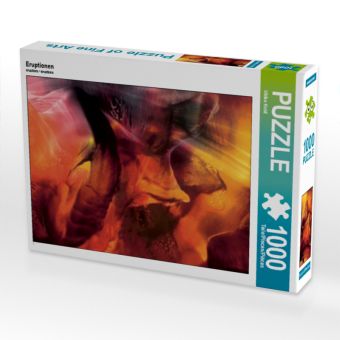 Produktbild: CALVENDO Puzzle Eruptionen 1000 Teile Puzzle hoch | 1000 Teile Lege-Gr&ouml;&szlig;e 64 &times; 48 cm Foto-Puzzle f&uuml;r gl&uuml;ckliche Stunden