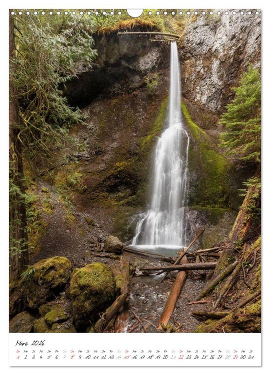 Produktbild: Weltnaturerbe Olympic National Park (Wandkalender 2026 DIN A3 hoch), CALVENDO Monatskalender