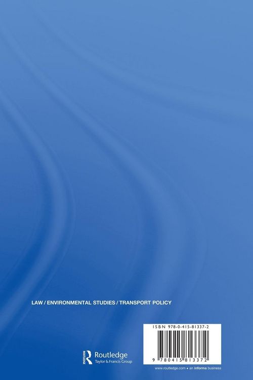 Produktbild: Sustainability in European Transport Policy