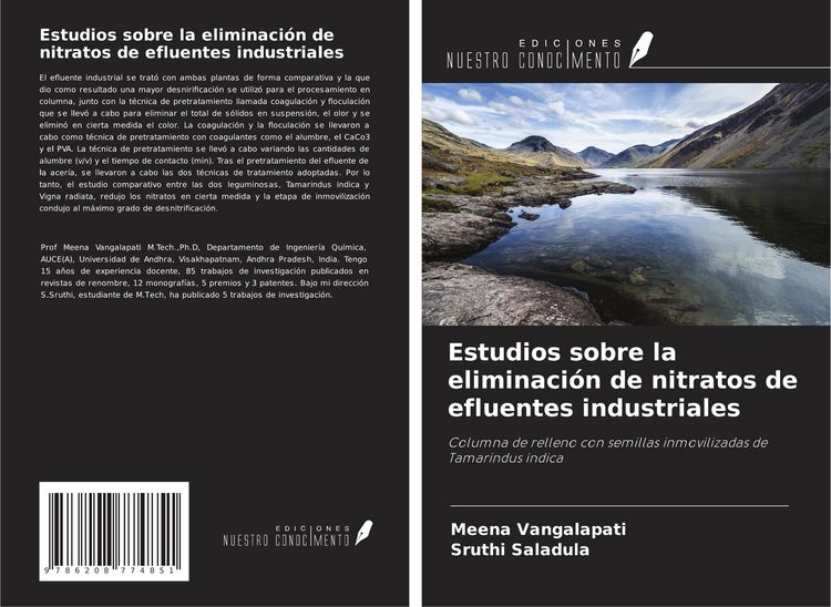 Produktbild: Estudios sobre la eliminaci&oacute;n de nitratos de efluentes industriales