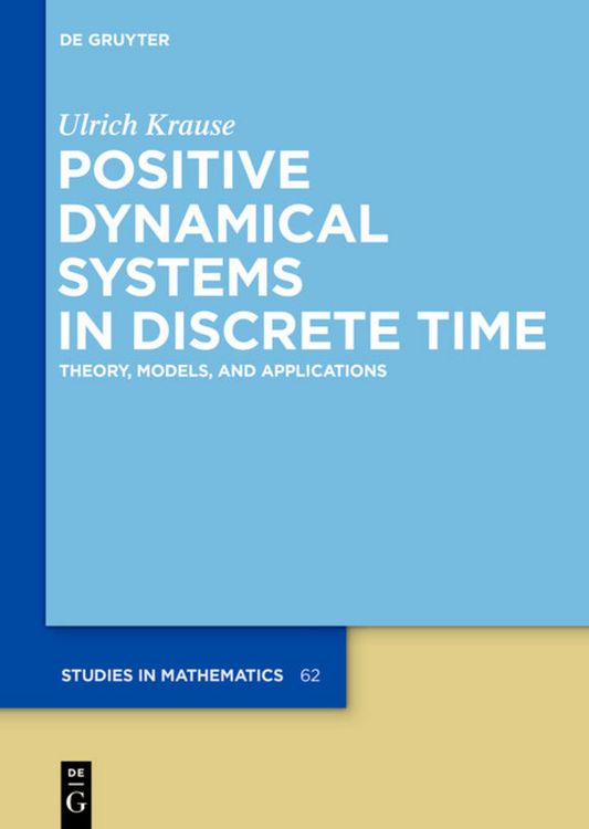 Produktbild: Positive Dynamical Systems in Discrete Time