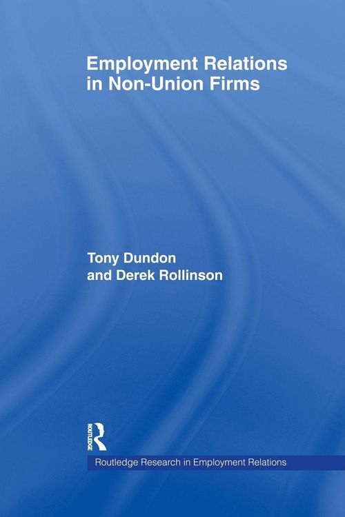 Produktbild: Employment Relations in Non-Union Firms