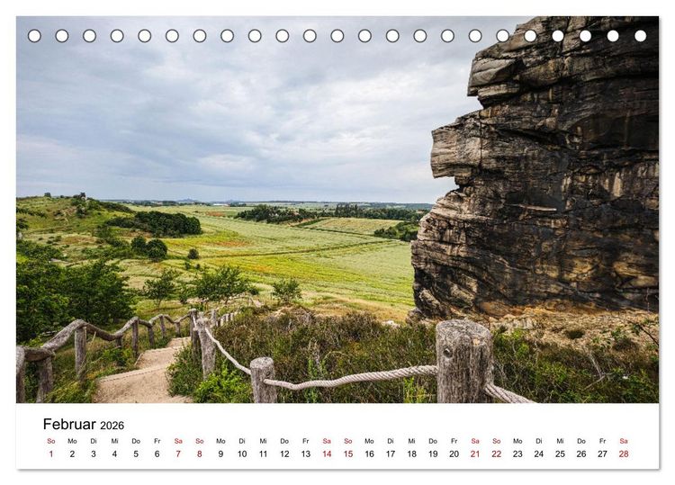 Produktbild: Steinerne Zeitzeugen (Tischkalender 2026 DIN A5 quer), CALVENDO Monatskalender