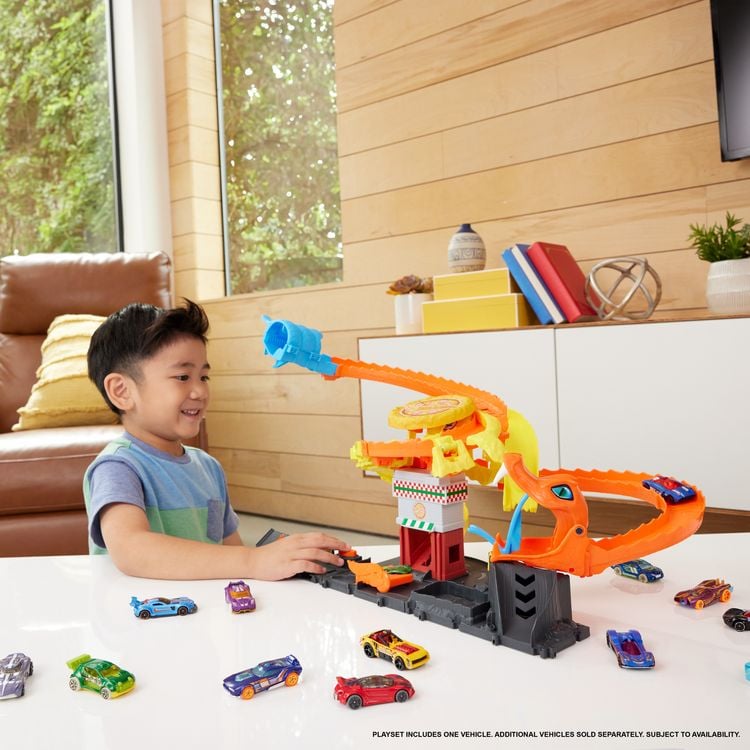 Produktbild: Hot Wheels Arena City Cobra Slam Pizza Attack