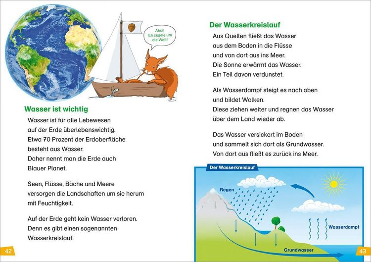 Produktbild: WAS IST WAS Erstes Lesen Band 4. Natur entdecken