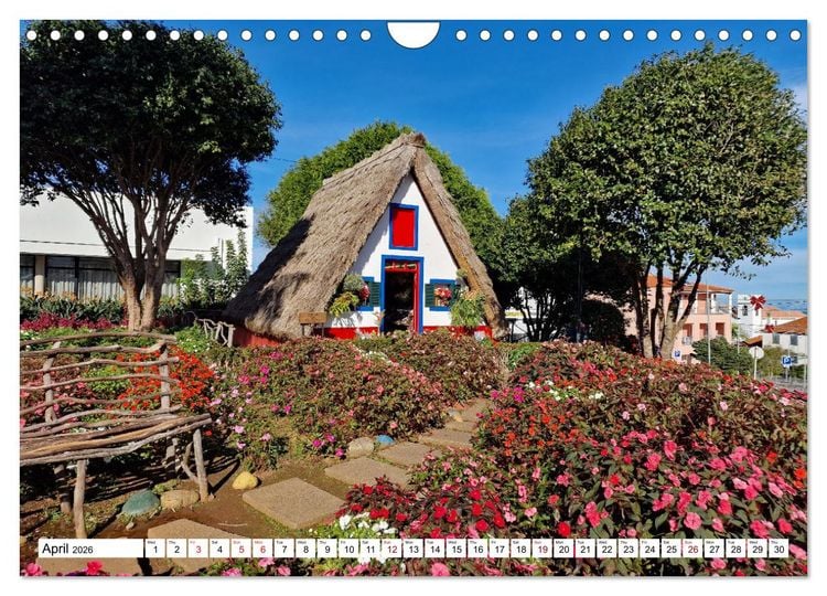Produktbild: Madeira island of eternal spring (Wall Calendar 2026 DIN A4 landscape), CALVENDO 12 Month Wall Calendar