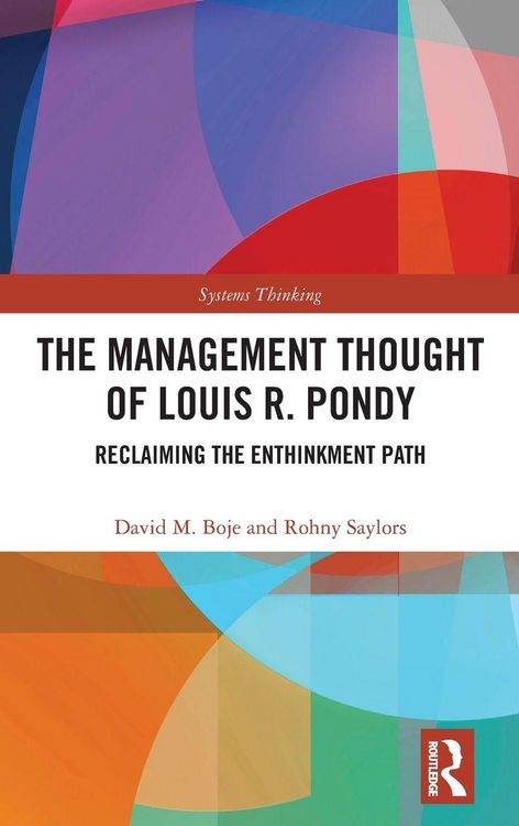 Produktbild: The Management Thought of Louis R. Pondy