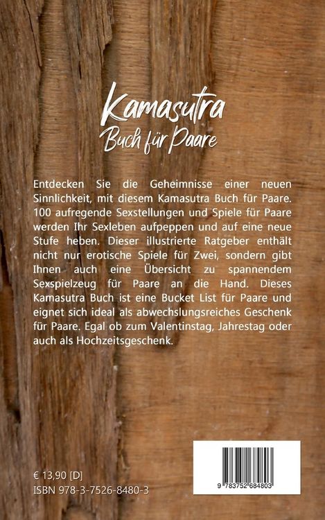 Produktbild: Kamasutra Buch f&uuml;r Paare