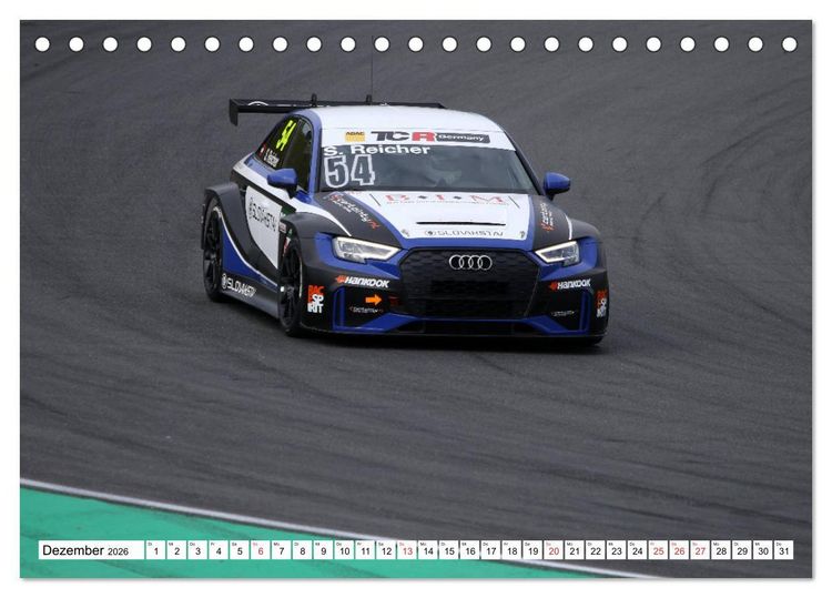 Produktbild: SPORTWAGEN DTM und FIA GT (Tischkalender 2026 DIN A5 quer), CALVENDO Monatskalender