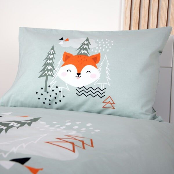 Produktbild: Babybest&reg; 2485410063 - Nordic Forest, Bettw&auml;sche-Set, Baumwolle/Renforc&eacute;, 100x135/40x60cm