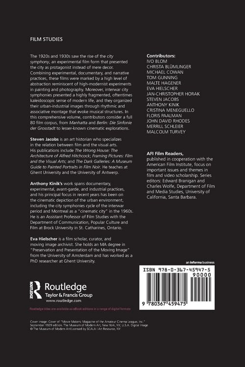Produktbild: The City Symphony Phenomenon