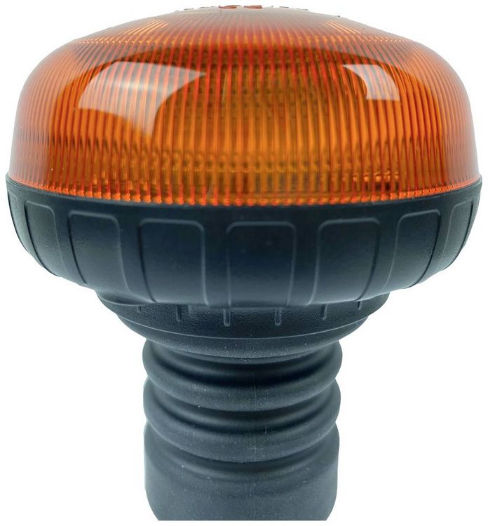 Produktbild: Berger & Schr&ouml;ter Rundumleuchte LED Mini RKL flex 20303 12 V/DC, 24 V/DC &uuml;ber Bordnetz Normhalter flexibel, Normhalter Orange