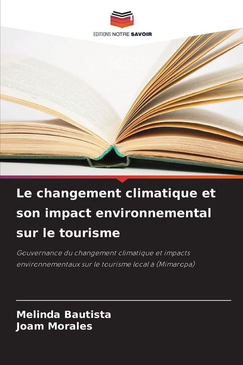 Produktbild: Le changement climatique et son impact environnemental sur le tourisme