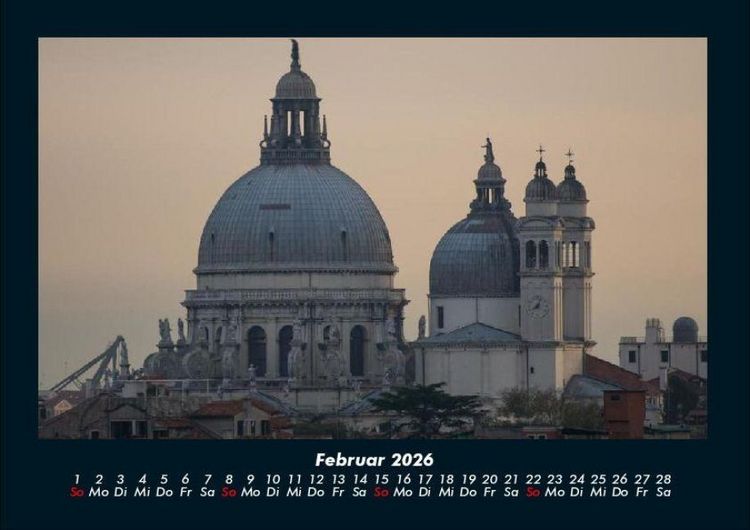 Produktbild: Venedigs Sch&ouml;nheit 2026 Fotokalender DIN A4