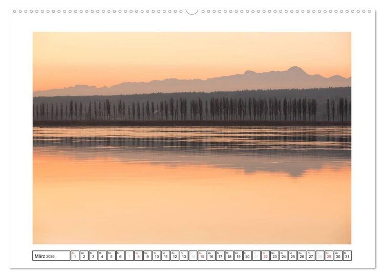 Produktbild: Bodensee 2026 (Wandkalender 2026 DIN A2 quer), CALVENDO Monatskalender