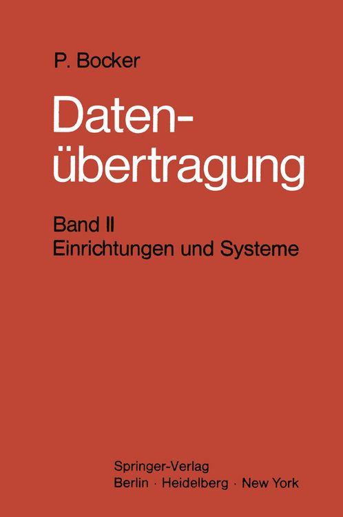 Produktbild: Daten&uuml;bertragung. Nachrichtentechnik in Datenfernverarbeitungssystemen