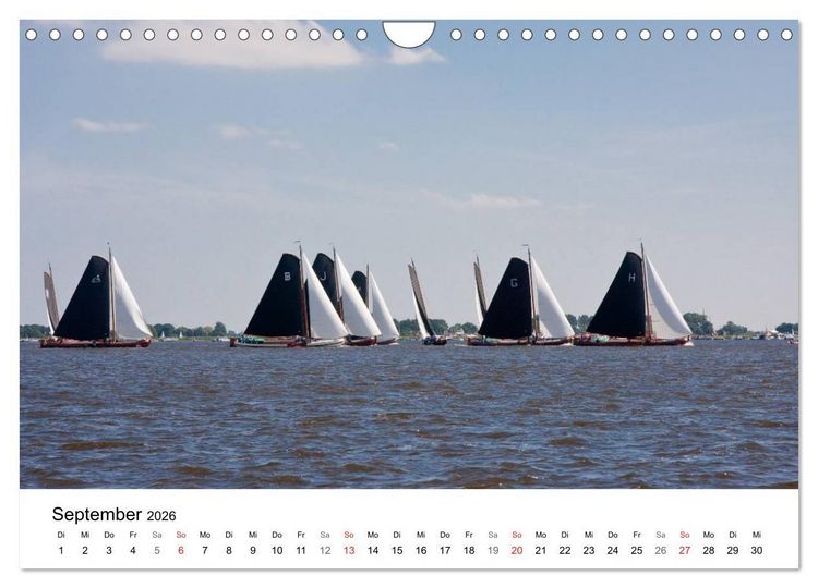 Produktbild: Friesland - Fryslan (Wandkalender 2026 DIN A4 quer), CALVENDO Monatskalender
