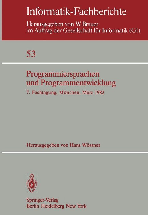 Produktbild: Programmiersprachen und Programmentwicklung