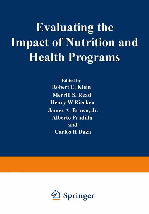 Produktbild: Evaluating the Impact of Nutrition and Health Programs
