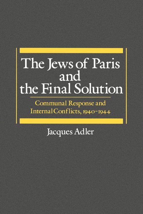 Produktbild: The Jews of Paris and the Final Solution