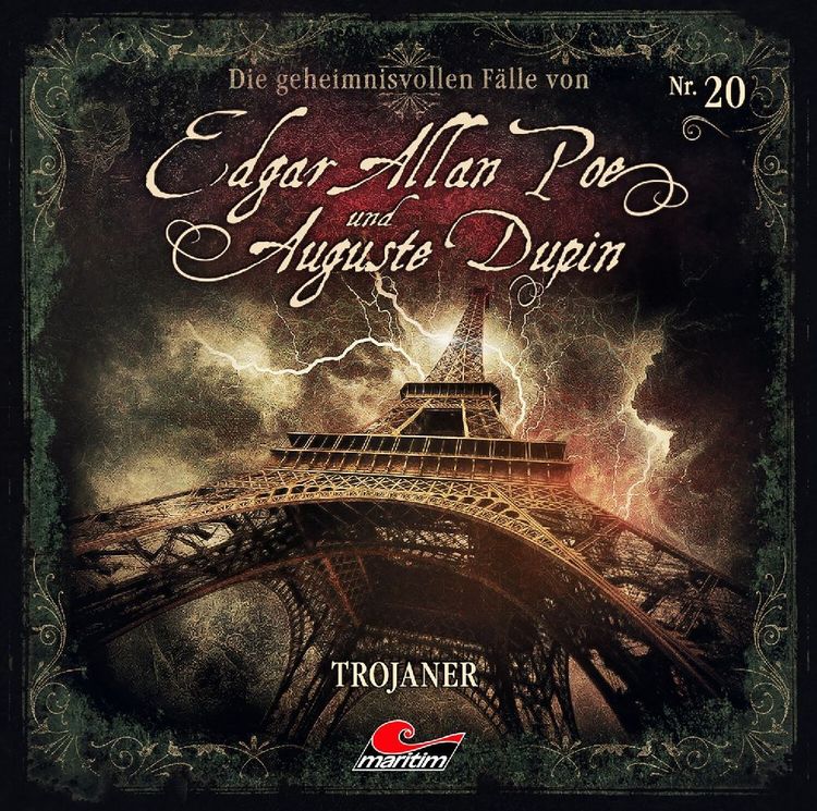 Produktbild: Die geheimnisvollen F&auml;lle von Edgar Allan Poe und Auguste Dupin - Trojaner, 1 Audio-CD