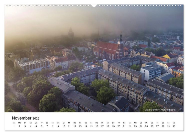 Produktbild: Cottbus/Ch&oacute;sebuz (Wandkalender 2026 DIN A2 quer), CALVENDO Monatskalender