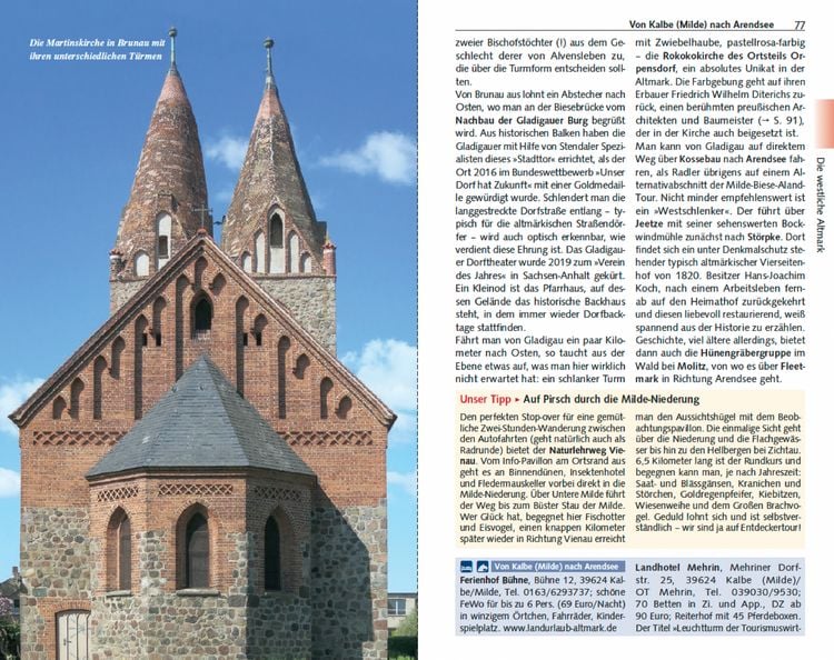 Produktbild: TRESCHER Reisef&uuml;hrer Altmark