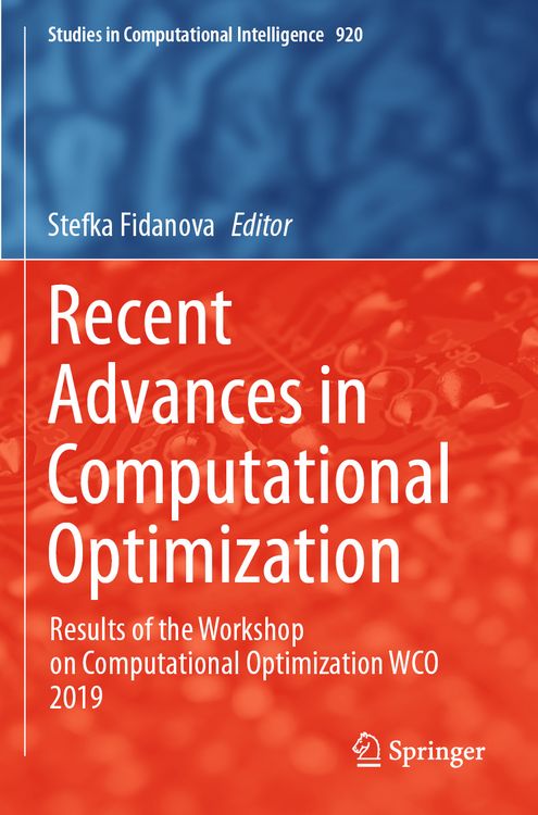 Produktbild: Recent Advances in Computational Optimization