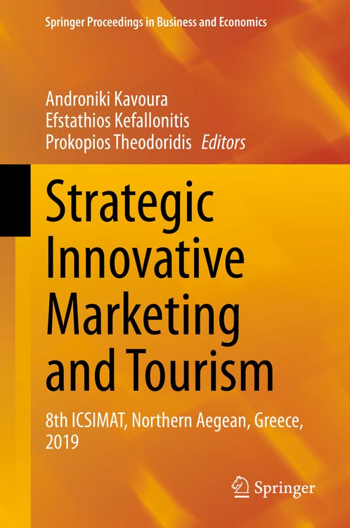 Produktbild: Strategic Innovative Marketing and Tourism