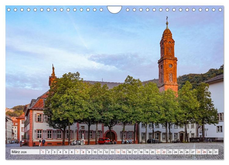 Produktbild: Heidelberg Impressionen (Wandkalender 2026 DIN A4 quer), CALVENDO Monatskalender