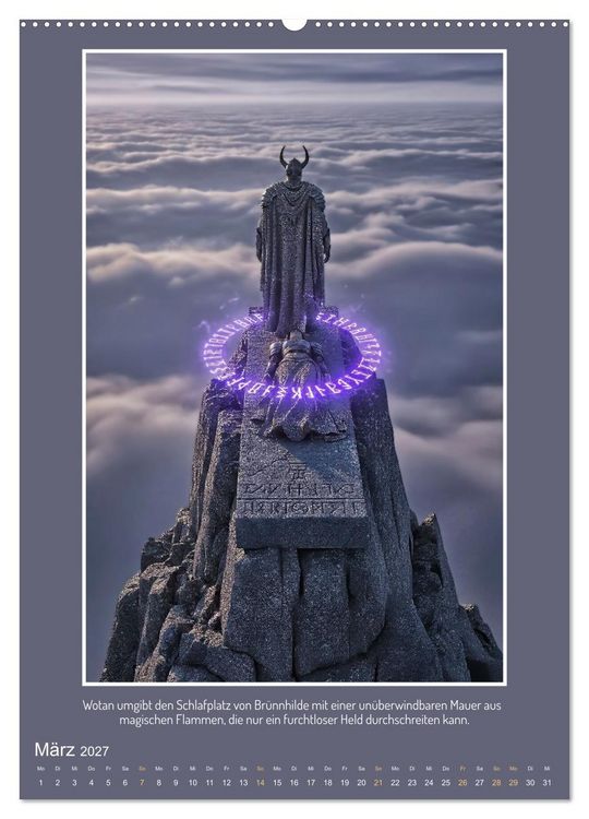 Produktbild: Fantastische Szenen aus gro&szlig;en Opern (Wandkalender 2027 DIN A2 hoch), CALVENDO Monatskalender