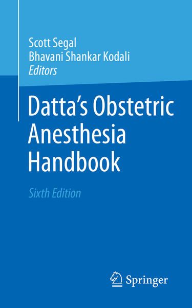 Produktbild: Datta's Obstetric Anesthesia Handbook