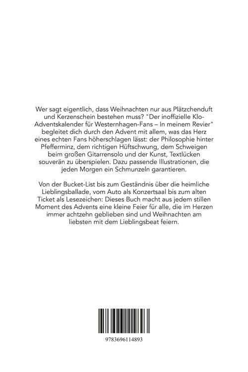Produktbild: Der inoffizielle Klo-Adventskalender f&uuml;r Westernhagen-Fans