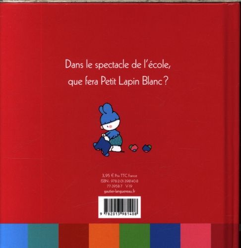 Produktbild: Petit Lapin blanc fait un spectacle