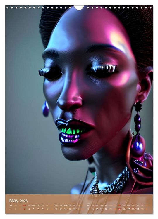Produktbild: Voodoo Queens (Wall Calendar 2026 DIN A3 portrait), CALVENDO 12 Month Wall Calendar