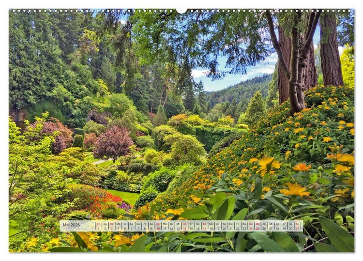 Produktbild: Vancouver Kanada 2026 (hochwertiger Premium Wandkalender 2026 DIN A2 quer), Kunstdruck in Hochglanz